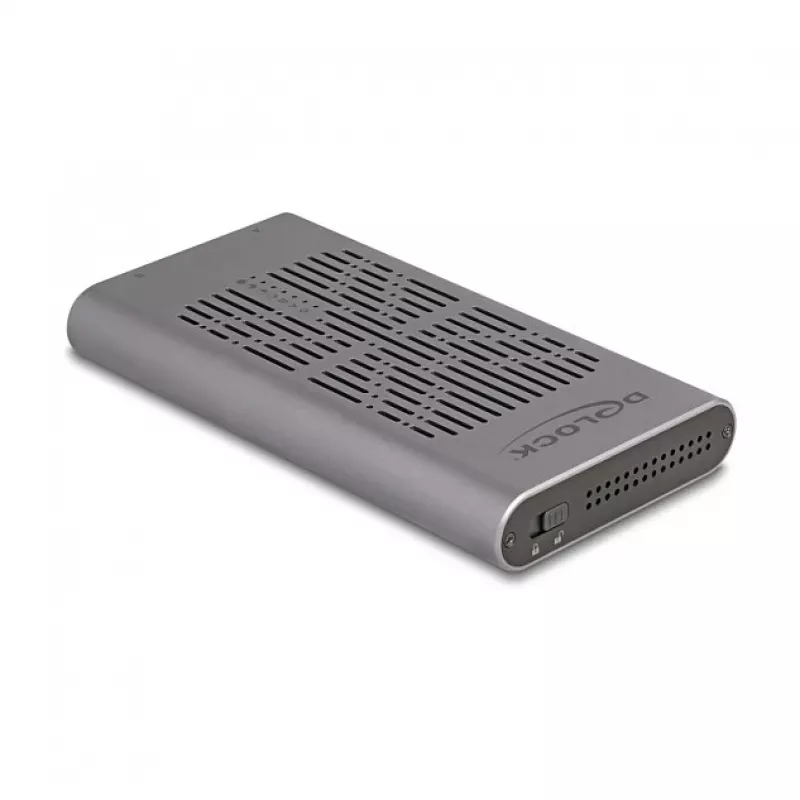 SSD enclosure DeLOCK 42027 Grey M.2 10 Gbit/s USB Type-C