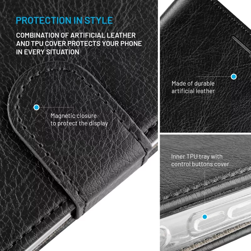 FIXED Opus for Samsung Galaxy S26+, black | Fixed Back Cover Case