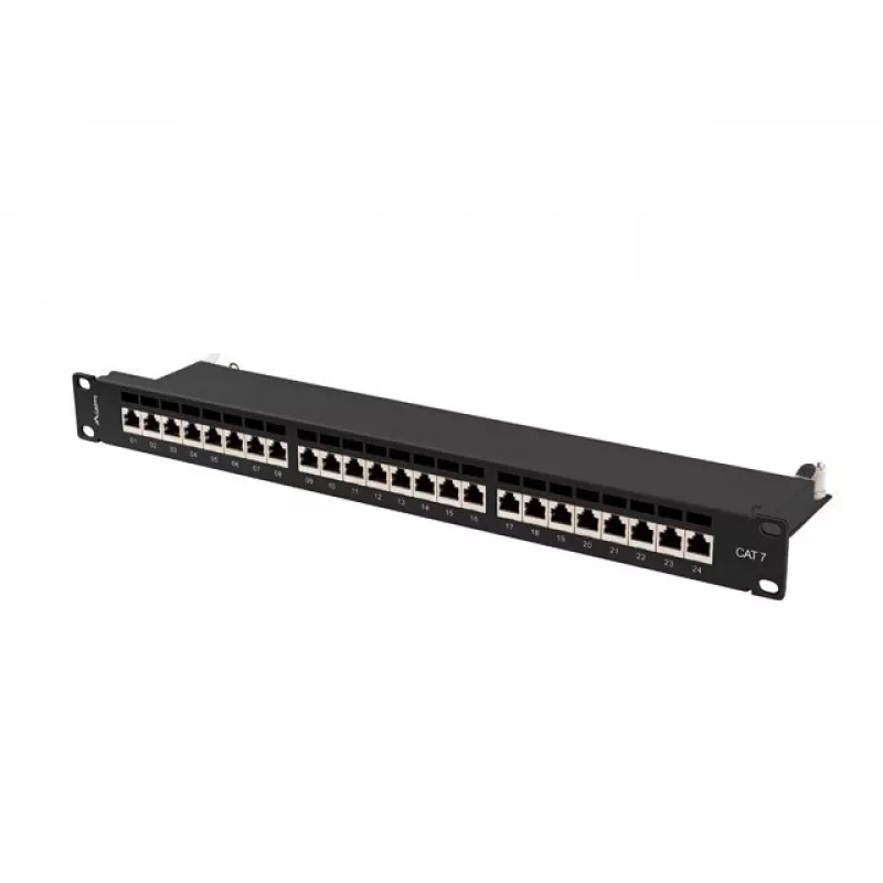 Patch panel 1U Lanberg PPS7-1024-B