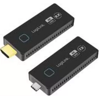 LogiLink HDMI transmission set USB-C to wireless 30m - Cable-/Adapter Set - Digital/Data (HDW0104)