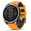 Garmin Fenix 8 3.56 cm (1.4) AMOLED 51 mm Digital 454 x 454 pixels Touchscreen Titanium Wi-Fi GPS (satellite)