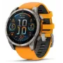 Garmin Fenix 8 3.56 cm (1.4) AMOLED 51 mm Digital 454 x 454 pixels Touchscreen Titanium Wi-Fi GPS (satellite)