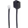 shiverpeaks BS70223-6/6 Telephone Cable 3 m Black (BS70223-6/6)