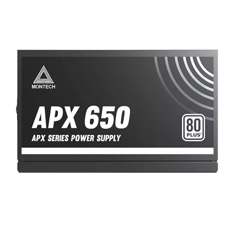 Montech APX650 power supply unit 650 W 20+4 pin ATX ATX Black