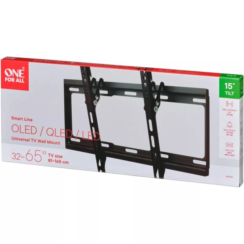 Universal One For All Smart WM 2421 - bracket - for LCD TV - Screen Size: 81-140 cm (32-55) - wall mount (WM2421)