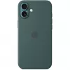 Apple iPhone 16 Plus Silicone Case with MagSafe - Lake Green