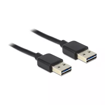 USB Cable DeLOCK 1m USB 2.0 A Black