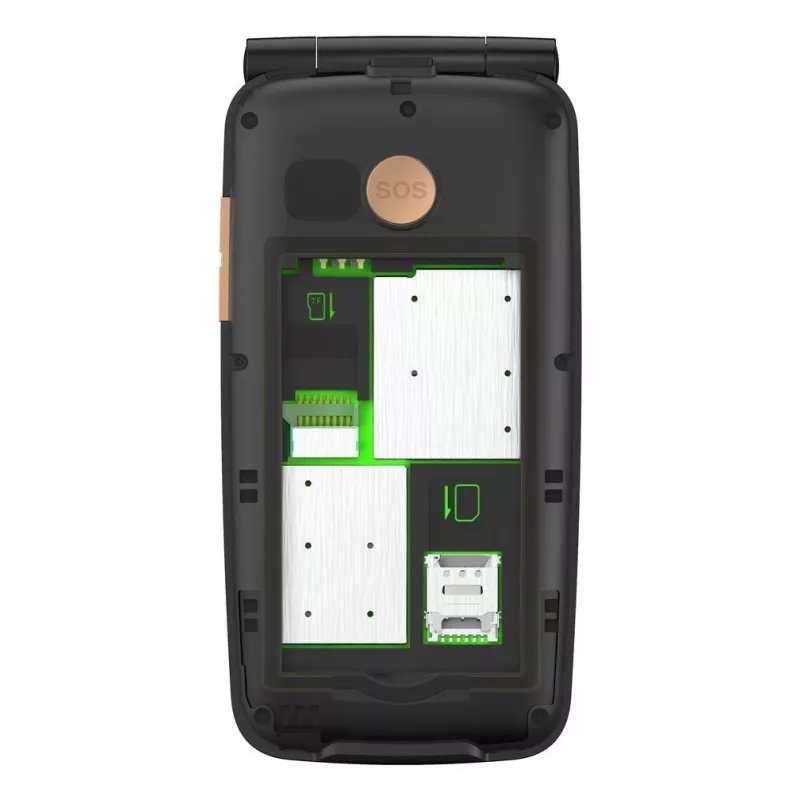 Gigaset GL795 7.11 cm (2.8) 142 g 48MB Black Senior phone