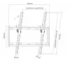 TV mount SUNNE 32-55-ET 139.7 cm (55 inch) Black