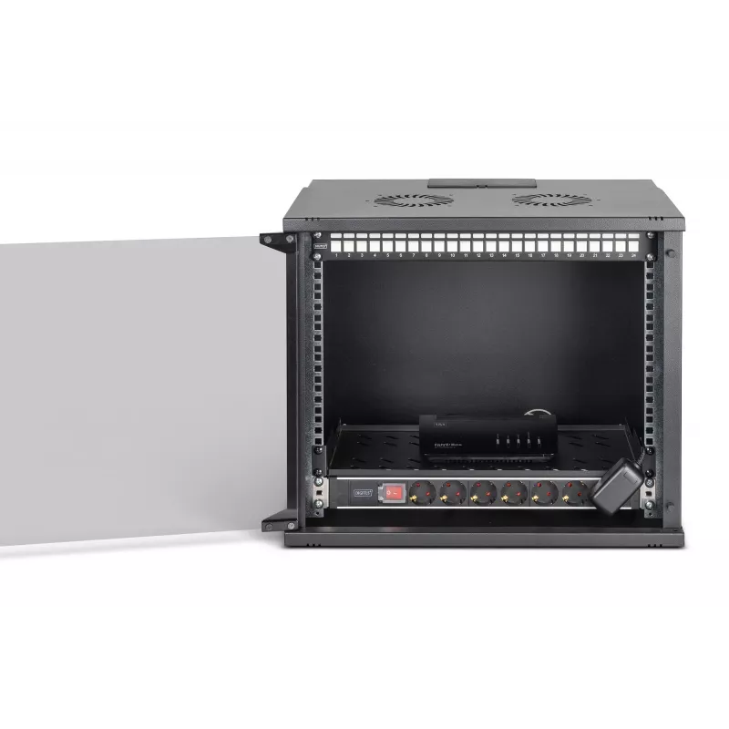 DIGITUS Network-Set SOHO Pro, 483 mm (19 inch) - 9HE, 540 x 400 mm (B x T)