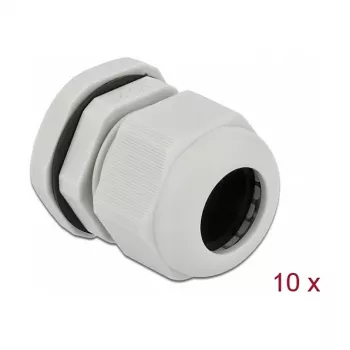 Cable Gland DeLOCK 60223 Grey Plastic 10 pc(s)