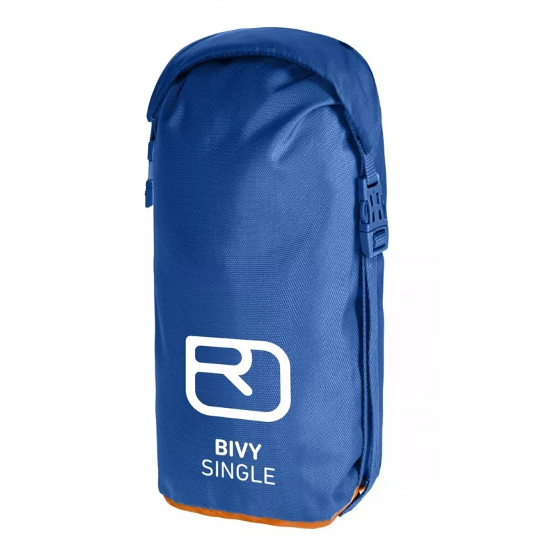 ORTOVOX Bivy Single Adult Rectangular sleeping bag Polyurethane Blue, Orange
