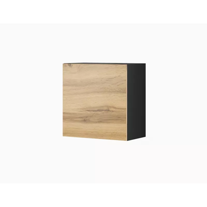 Cama living room cabinet set VIGO 22 black/wotan oak