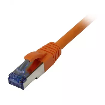 Patch cable RJ45 - CAT6A 500Mhz -10m - orange - S-STP(S/FTP) - AWG27 - LSZH - Synergy 21