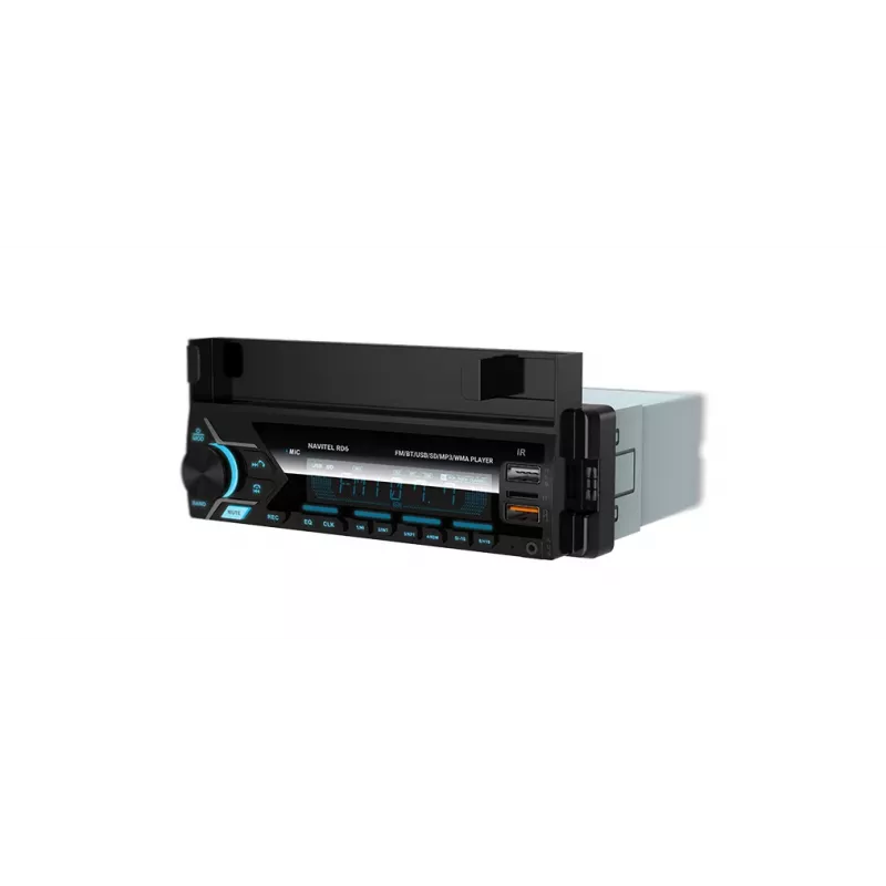 Car digital media receiver Navitel RD6 — 4x45 W audio player, digital and external source playback, single-DIN fit