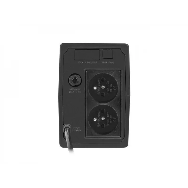 UPS ARMAC HL/850E/LED/V2 — Line-Interactive 0.85 kVA, 480 W, 12V 7Ah battery, 2× Type E outlets, AVR, 40 dB