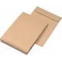 Mailing bags MAILmedia B4 brown with 4.0 cm gusset, pack of 100