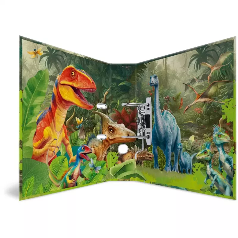 Ring binder HERMA 20079 A4 Multicolour D-ring Cardboard