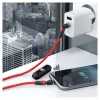 USB cable RealPower MagneticCharge2 1m Red Fast Charging Data Transfer