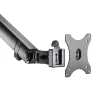 Monitor arm SILVERSTONE SST-ARM13 — single adjustable-height VESA-compatible mount, silver