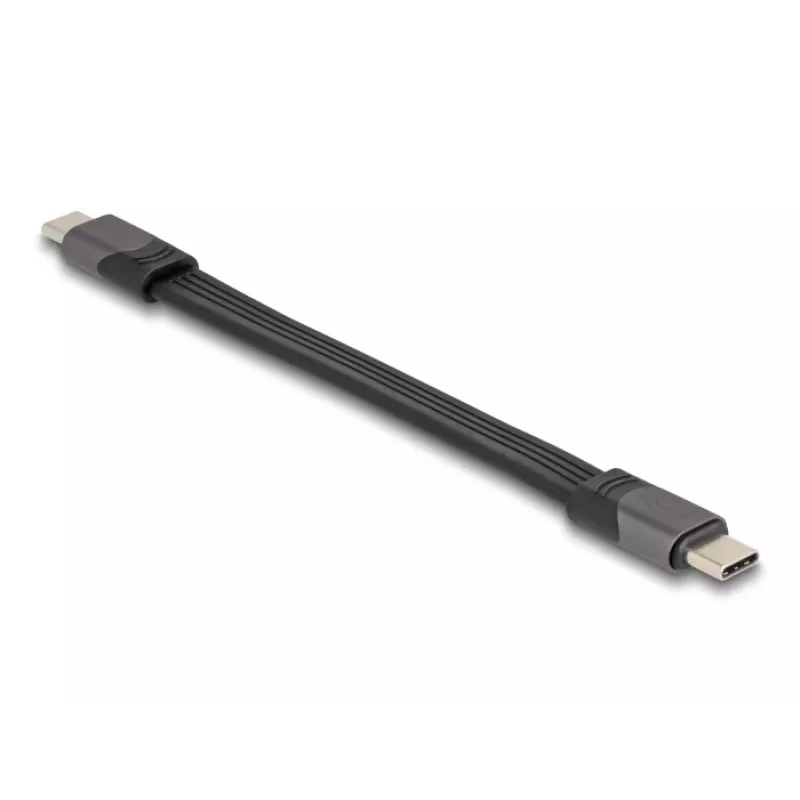 DeLOCK USB Cable 40 Gbps Type-C to Type-C 15 cm PD 3.0 100 W