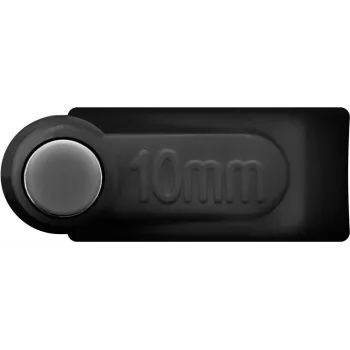 Goobay Cable Clip 10 mm, black (64683)