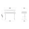 Electric desk MA-Leader 8.2 White