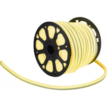 LED Neon Flex 230V EUROLITE Slim yellow 100cm — flexible LED strip light, 230V, 1 m