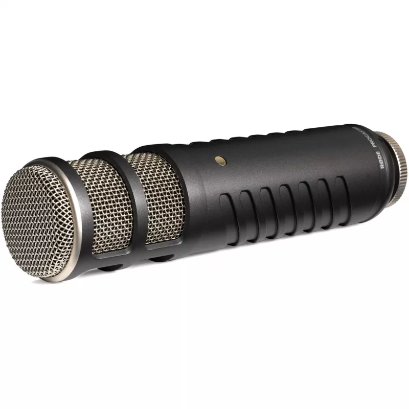 Studio dynamic microphone RØDE Procaster — wired, mini XLR (3-pin), 75–18,000 Hz, 32 Ω, -56 dB, black, 695 g
