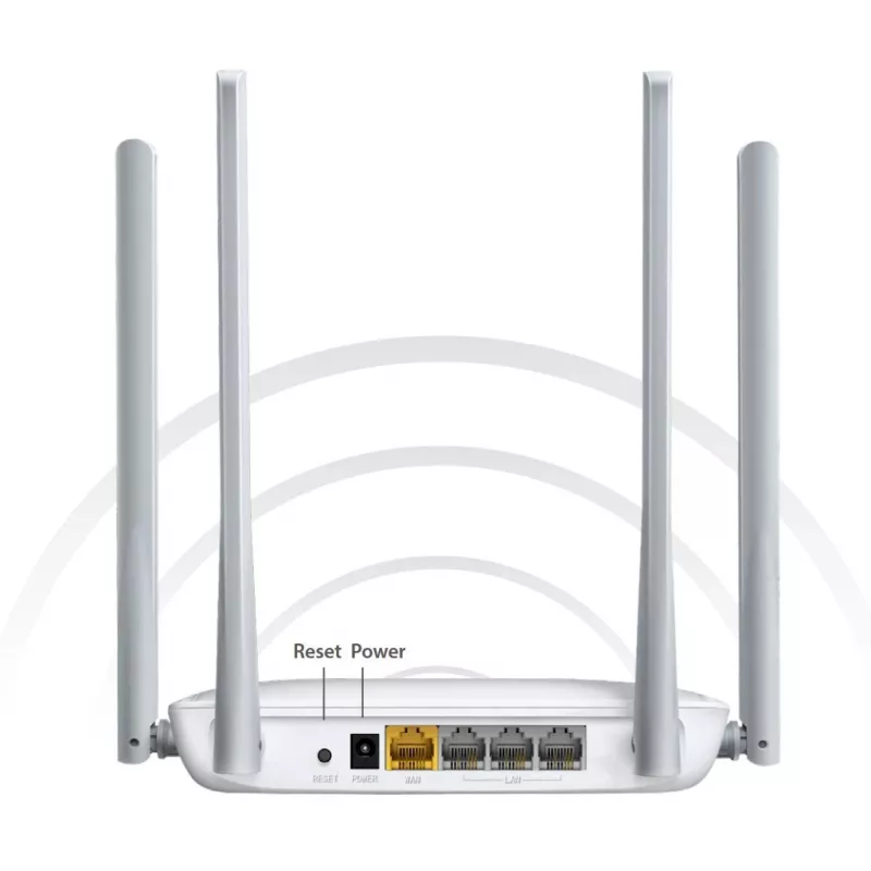 Mercusys MW325R wireless router Single-band (2.4 GHz) Fast Ethernet White