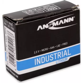 ANSMANN - Battery 10 x AAA-Type Li - Black (1501-0010)
