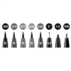 Felt pen Faber-Castell 167171 Black Grey 1 pc Round