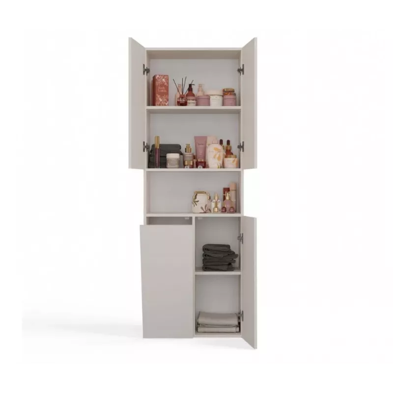 Bathroom Cabinet Nel DK 1K Basket Casmere Colour