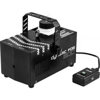 Fog machine EUROLITE DYNAMIC FOG 600 with mounting bracket and remote control