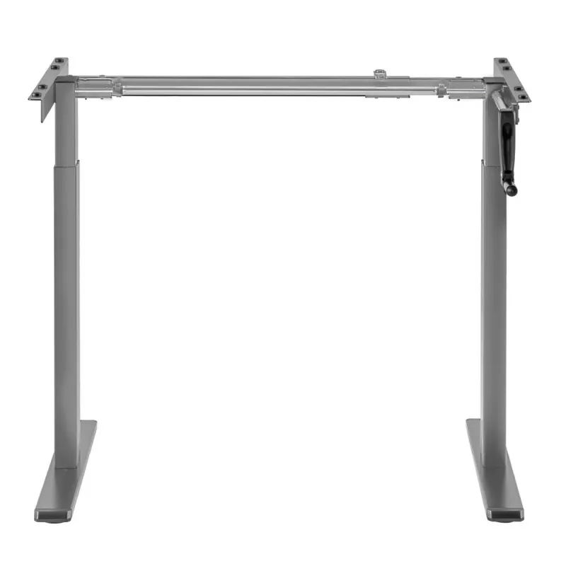 Manual height-adjustable desk MACLEAN MC-790NG — max load 60 kg, max height 120 cm