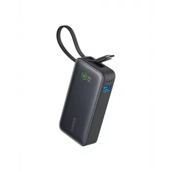 Powerbank 545 NANO 30W 10000mAh Built-In USB-C cable, black