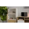 ALMA CHEST OF DRAWERS WHITE/ARTISAN OAK
