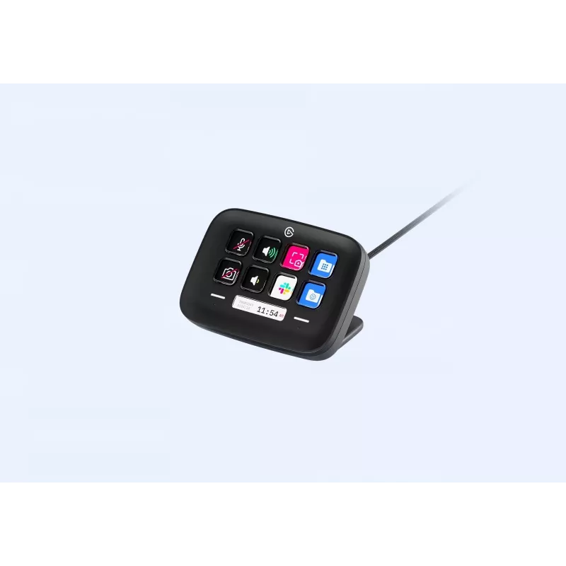 Hardware Stream Deck Elgato Neo black 10GBJ9911 — customizable keys for shortcuts and macros