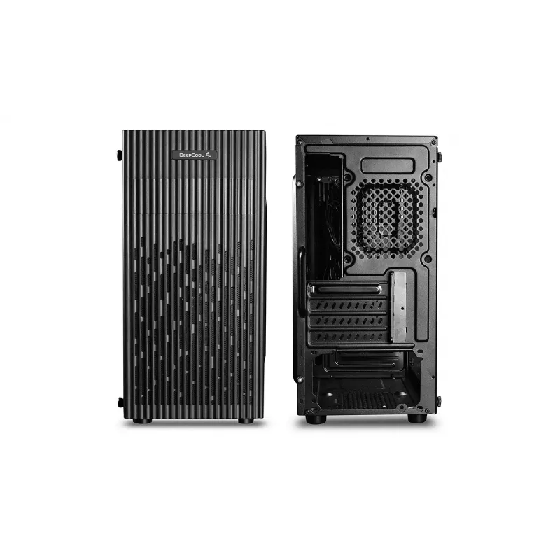 PC Case DeepCool Matrexx 30 Mini Tower — Micro ATX, Tempered Glass, 3x3.5 inch / 2x2.5 inch Bays, GPU up to 25 cm