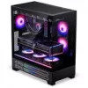 PHANTEKS XT View Matrix PC-Enclosure, Midi-Tower, E-ATX, Tempered Glass, Matrix LED - black (PH-XT523VM1_DBK01)