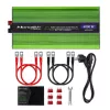 Qoltec Monolith Voltage Converter | Charging the battery | UPS | 2000W | 4000W |12V to 230V |Pure Sine | LCD black-green
