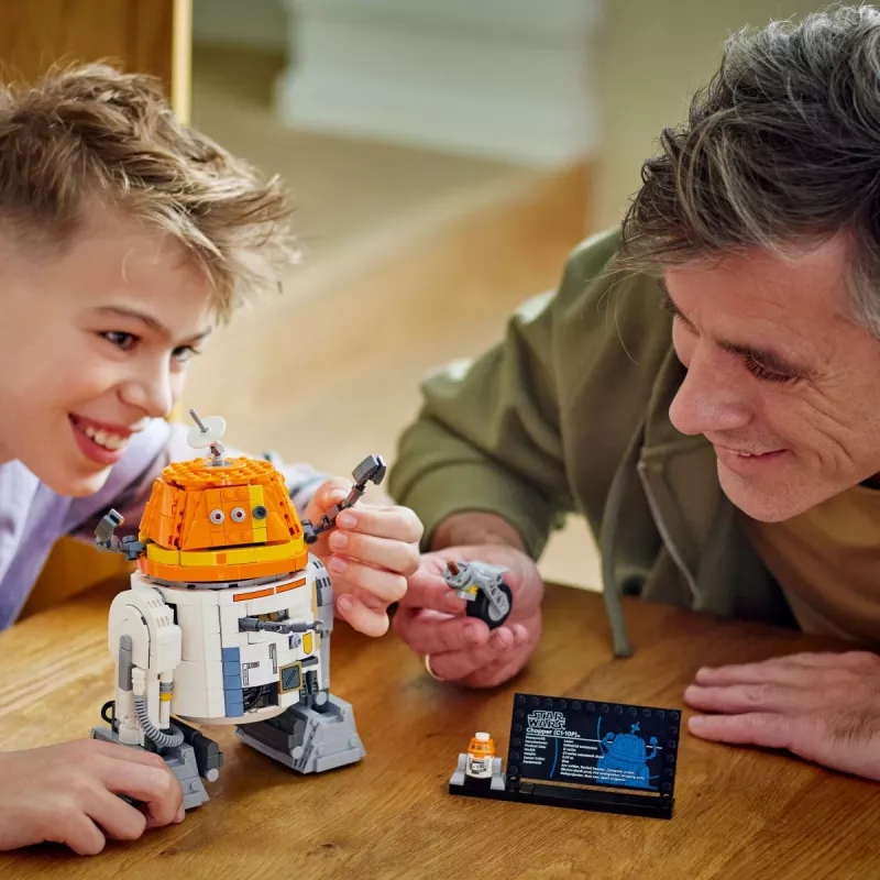 Construction set LEGO Star Wars Chopper C1-10P Astromech Droid model 75416, 1039 pieces, age 10+, height 220 mm