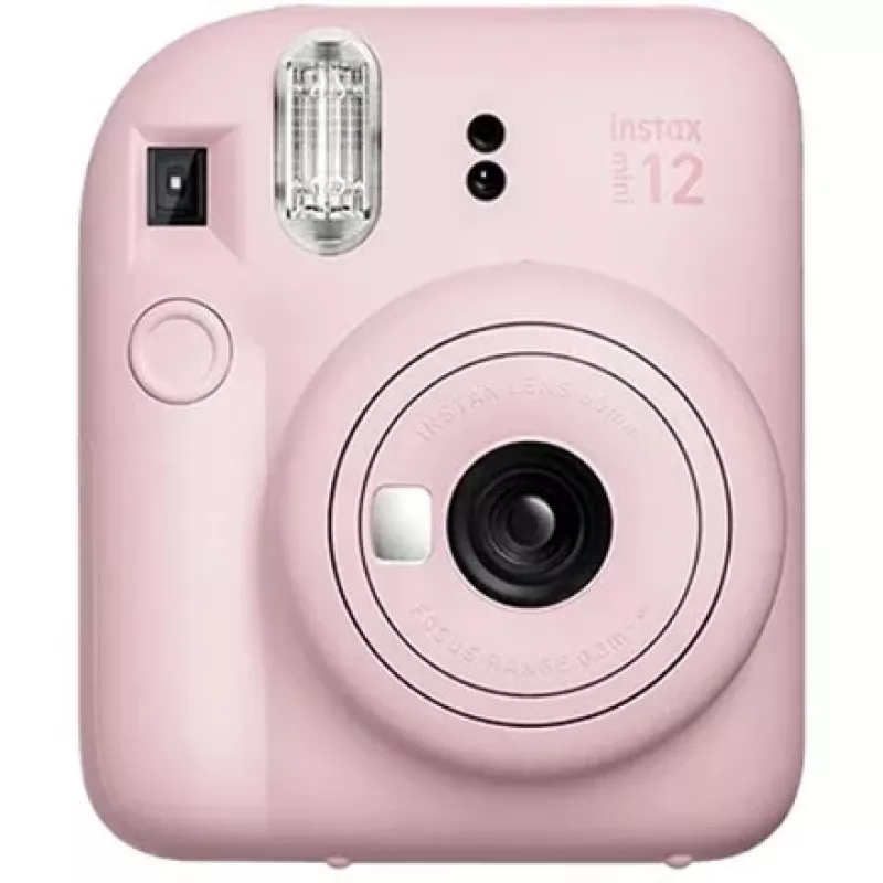 Instant print camera Fujifilm Instax Mini 12 Pink — picture 86×54 mm, film 62×46 mm, 60 mm focal length