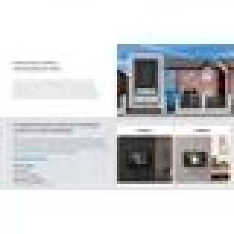 Video Intercom Touch Monitor EZVIZ 7 inch Model 318500248 — Separate Control for 2-Family Units