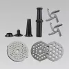 Electric meat grinder Maestro MR-854, 1500 W, 2 speeds, 3 strainers, sausage nozzle, black