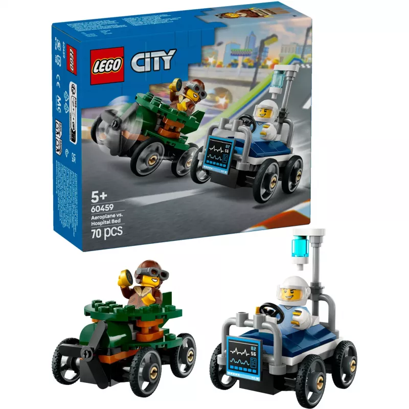 LEGO CITY 60459 Airplane vs. Hospital Bed