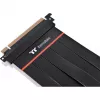 Internal power cable THERMALTAKE AC-058-CO1OTN-C1, PCI-E x16 (Gen4) male to female, 0.3 m, black