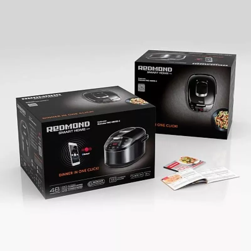 REDMOND M800S 5 L 900 W Black
