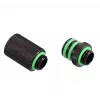 Bitspower Direct-Connect Set straight G1/4 inch AG - extra long, black