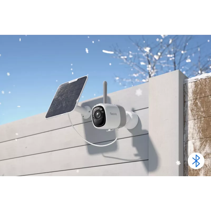 Outdoor Bullet Camera Reolink Altas Series G650 with SolarPanel 3 — 4 MP, 4mm, IP66, H.264/H.265, Micro SD up to 512GB